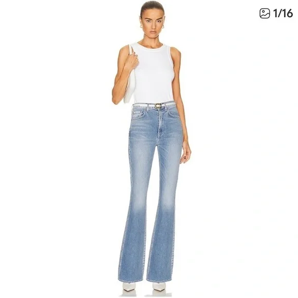 Girlfriend Collective - Carine Flare - Picture 2 of 6